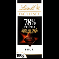 Lindt Excellence 78% Cacao Noir Smooth Dark 100g bij Jumbo