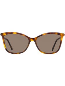 Jimmy Choo Eyewear lunettes de soleil Ba à effet écaille de tortue - Marron