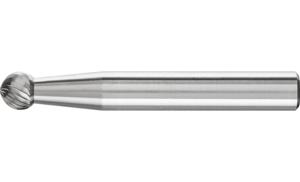 PFERD 21112556 Freesstift Bol Lengte 45 mm Afmeting, Ø 6 mm Werklengte 5 mm Schachtdiameter 6 mm