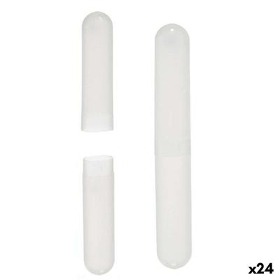 Tandenborstelhouder Berilo Transparant Polypropyleen 20 x 2 x 3 cm (24 Stuks)