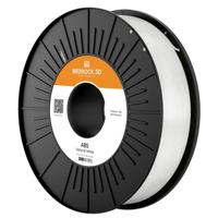 BEDROCK 3D ABS-0101a075 ABS Natural White 1.75 mm 750 g Filament ABS kunststof Slagvast 1.75 mm 750 g Wit 1 stuk(s)