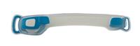 Ikzi Light armband stripled 2x rode led, transparant/blauw