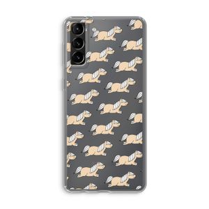 Ponys: Samsung Galaxy S21 Plus Transparant Hoesje