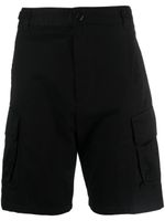 Diesel short P-Argym à poches cargo - Noir