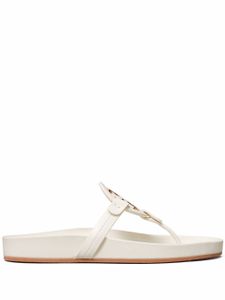 Tory Burch sandales Millie Cloud en cuir - Blanc