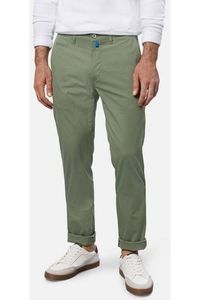 Pierre Cardin Lyon Tapered Fit Chino groen, Effen