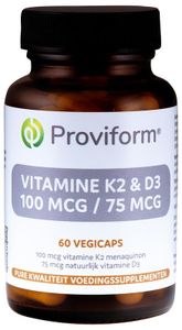 Vitamine K2 100mcg & D3 75mcg