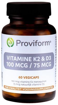 Vitamine K2 100mcg & D3 75mcg