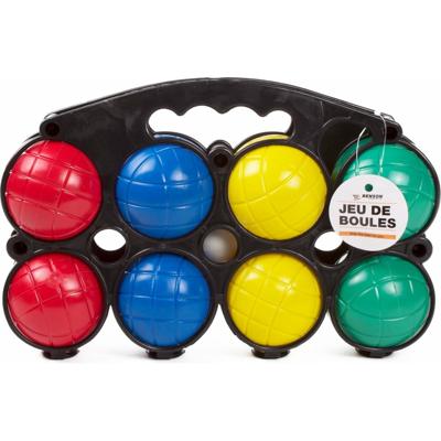 Jeu de Boules - kunststof - 8 ballen + markeringsballetje - buitenspeelgoed