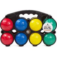 Jeu de Boules - kunststof - 8 ballen + markeringsballetje - buitenspeelgoed