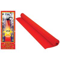Rode loper van papier - 2x stuks - 457 x 61 cm - Gala feesten - Bruiloften - voordelige versie