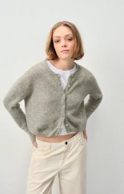 American Vintage Vest Vitow | Gris clair chine