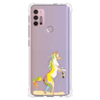 Motorola Moto G30 | G20 | G10 Stevig | Bumper Hoesje | Horse Color