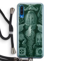 Haeckel Cubomedusae: Samsung Galaxy A50 Transparant Hoesje met koord