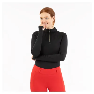 BR Jara Zip-Up pullover zwart maat:xs
