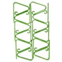 Gerim Kitchen Solutions Tafelkleedklemmen - 12x stuks - groen - kunststof