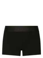 Dolce & Gabbana boxer en coton à bande logo - Noir