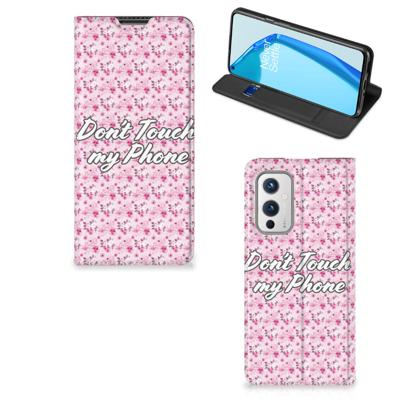 OnePlus 9 Design Case Flowers Pink DTMP OnePlus 9 Design Case Flowers Pink DTMP