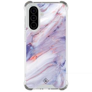 Samsung Galaxy A36 shockproof hoesje - Marmer paars