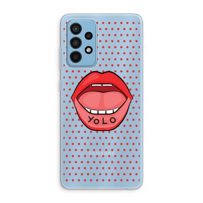 Yolo Denise: Samsung Galaxy A52 Transparant Hoesje