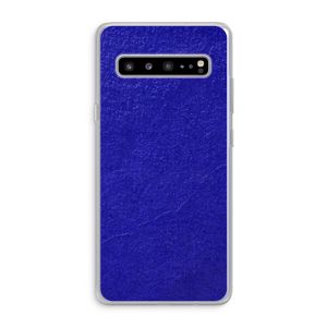 Majorelle Blue: Samsung Galaxy S10 5G Transparant Hoesje
