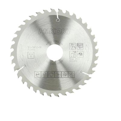 Hikoki Accessoires Hardmetalen Cirkelzaagblad 165X30/20 Z36 Dun Met Flr Tandvorm Voor Accumachines - 752413
