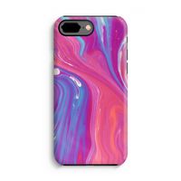 Paarse stroom: iPhone 8 Plus Tough Case