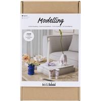 Creativ Company Hobbyset boetseren, potten en vazen, 1 doos