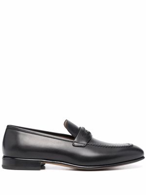 Ferragamo mocassins Madison en cuir - Noir