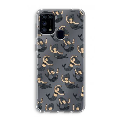 Zeemeermin: Samsung Galaxy M31 Transparant Hoesje