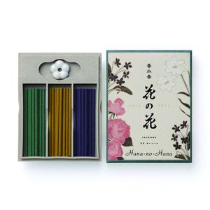 Hana No Hana Wierook Giftbox Roos/Lelie/Viooltje (30 stokjes)