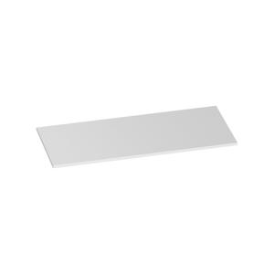 BRAUER Fine Stone Wastafelblad - 100x46x2cm - zonder kraangaten - Finestone wit 2604
