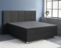 Primaviera Deluxe Topper Satijn Hoeslaken Antraciet 160 x 200 cm