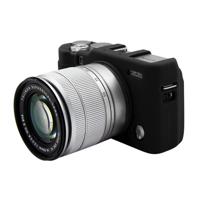 PULUZ siliconen beschermhoes voor FUJIFILM X-A3 / X-A10(Black)