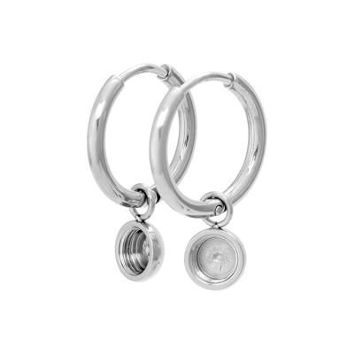 iXXXi Creolen Top Part 15mm Zilver