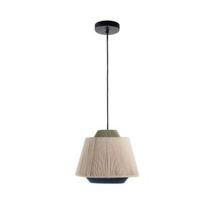 Kave Home Hanglamp Yuvia 25cm, Jute - Meerkleurig