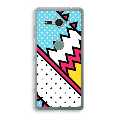 Pop Art #2: Sony Xperia XZ2 Compact Transparant Hoesje