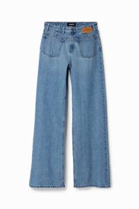 Wide Leg jeans Circular Denim - BLUE - 42