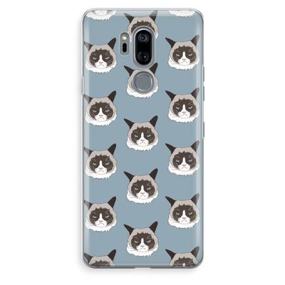 It's a Purrr Case: LG G7 Thinq Transparant Hoesje