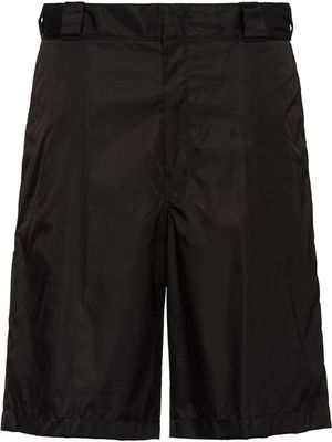 Prada bermuda en nylon recyclé - Noir