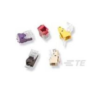 TE Connectivity TE AMP Unshielded Modular Jack Unshielded Modular Jack 1116604-3 1 stuk(s)