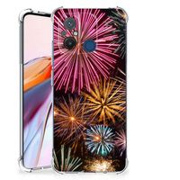 Xiaomi Redmi 12C Anti Shock Bumper Case Vuurwerk - thumbnail