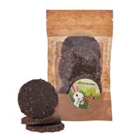 FACTORYHERBS Aardpeerkoekjes met lijnzaad - traktatie voor knaagdieren en konijnen - 100g