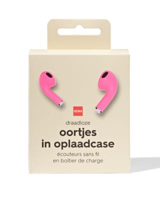 HEMA Draadloze Oortjes Roze