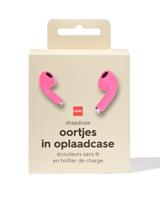 HEMA Draadloze Oortjes Roze