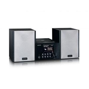 Micro set met smart radio, CD/USB speler, internet, DAB+, Bluetooth® Lenco Zwart