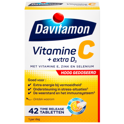 Davitamon Vitamine C Time Release Tabletten