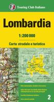 Fietskaart - Wegenkaart - landkaart 2 Lombardije | Touring Club Italiano