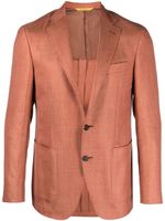 Canali blazer à simple boutonnage - Orange