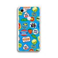 Fruitsticker: Google Pixel 3 XL Transparant Hoesje